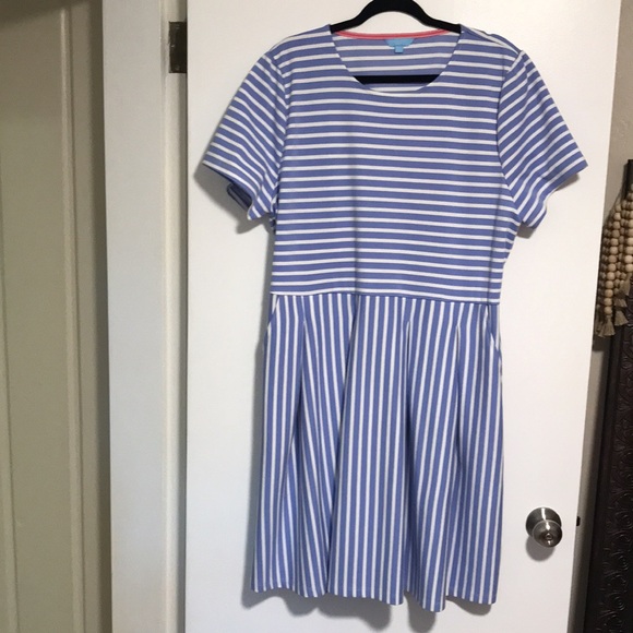 NEW Draper James Short-Sleeve Knit Tee Dress. XXL - Picture 4 of 9